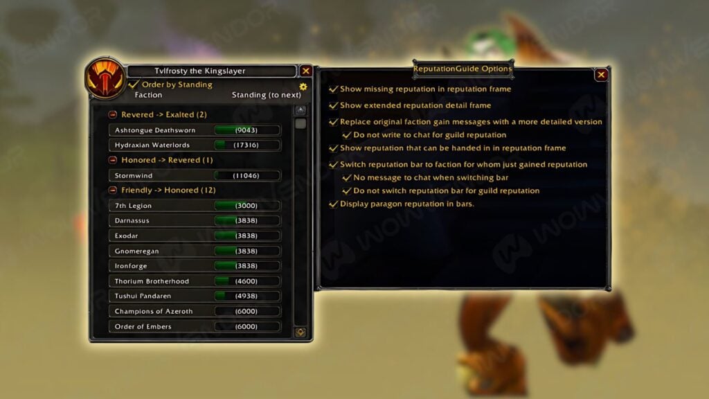 Top Best Cataclysm Classic Addons Wowvendor