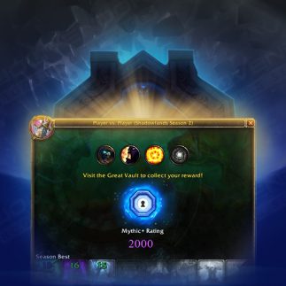 Mythic+ Bewertungen boost