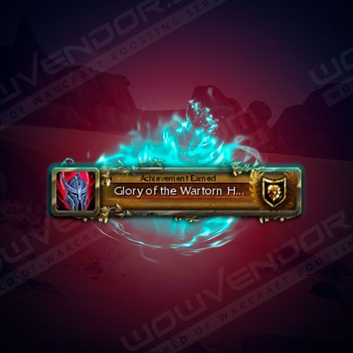Glory Of The Wartorn Hero Carry Service 1