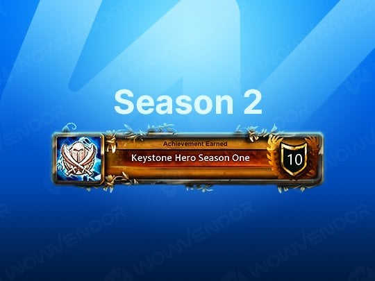 Buy TWW Keystone Hero achievement boost