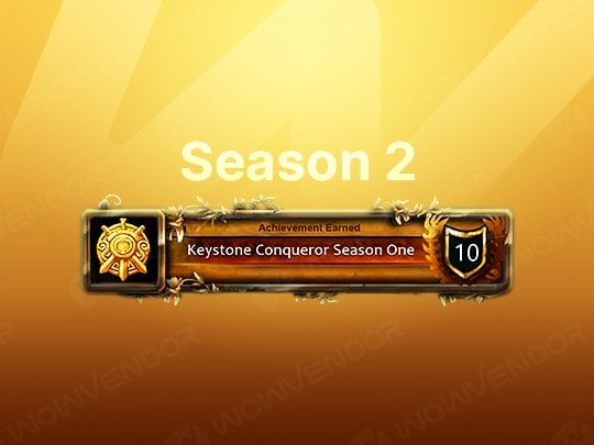 Buy TWW Keystone Conqueror achievement boost