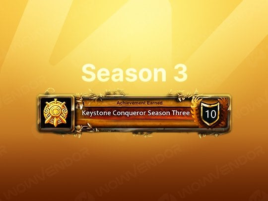 TWW Keystone Conqueror Season 3 achievement