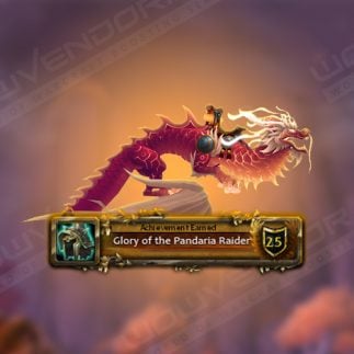 Glory of the Pandaria Raider Boost
