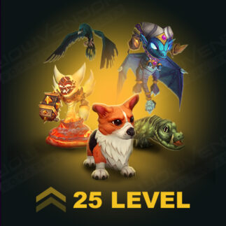 Pets Level 25 Powerleveling Carry Service