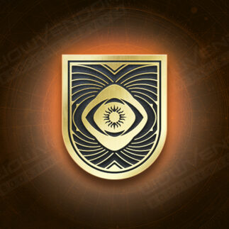 Vergoldete Prüfungen des Osiris Siegel Carry