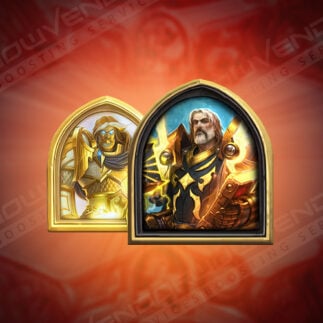 Golden Alternate Paladin Portrait Carry Service