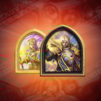 Golden Alternate Priest Portrait Carry Service