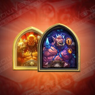 Golden Alternate Warrior Portrait Carry Service