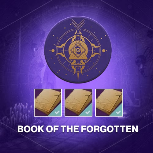 Book Of The Forgotten Full Completion Carry Service