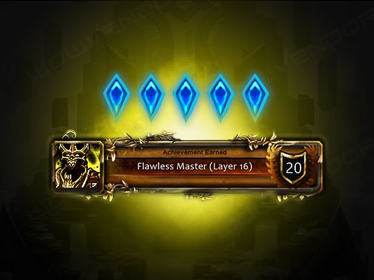 buy flawless master layer 16 achievement boost carry service