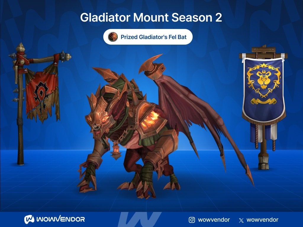 TWW Season 2 Gladiator Mount