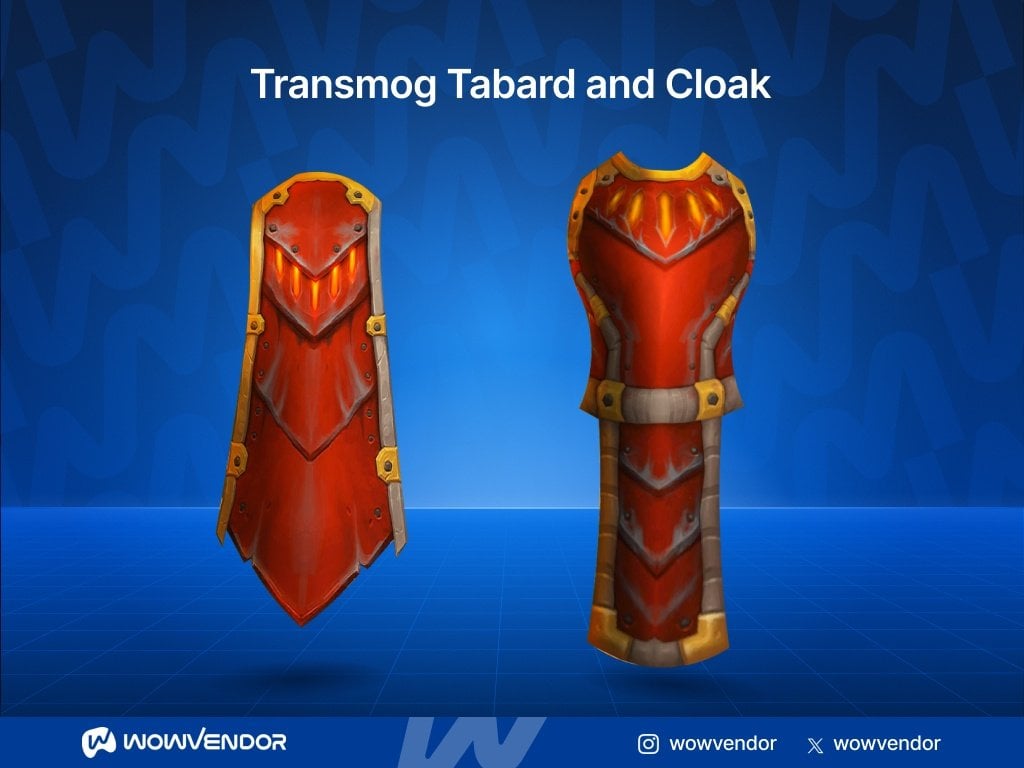 TWW Season 2 Gladiator Cloak and Tabard