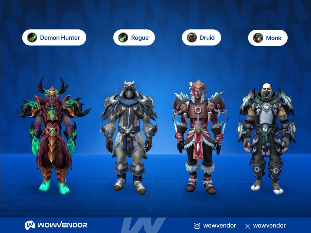 Astral Gladiator's Elite Leather Sets