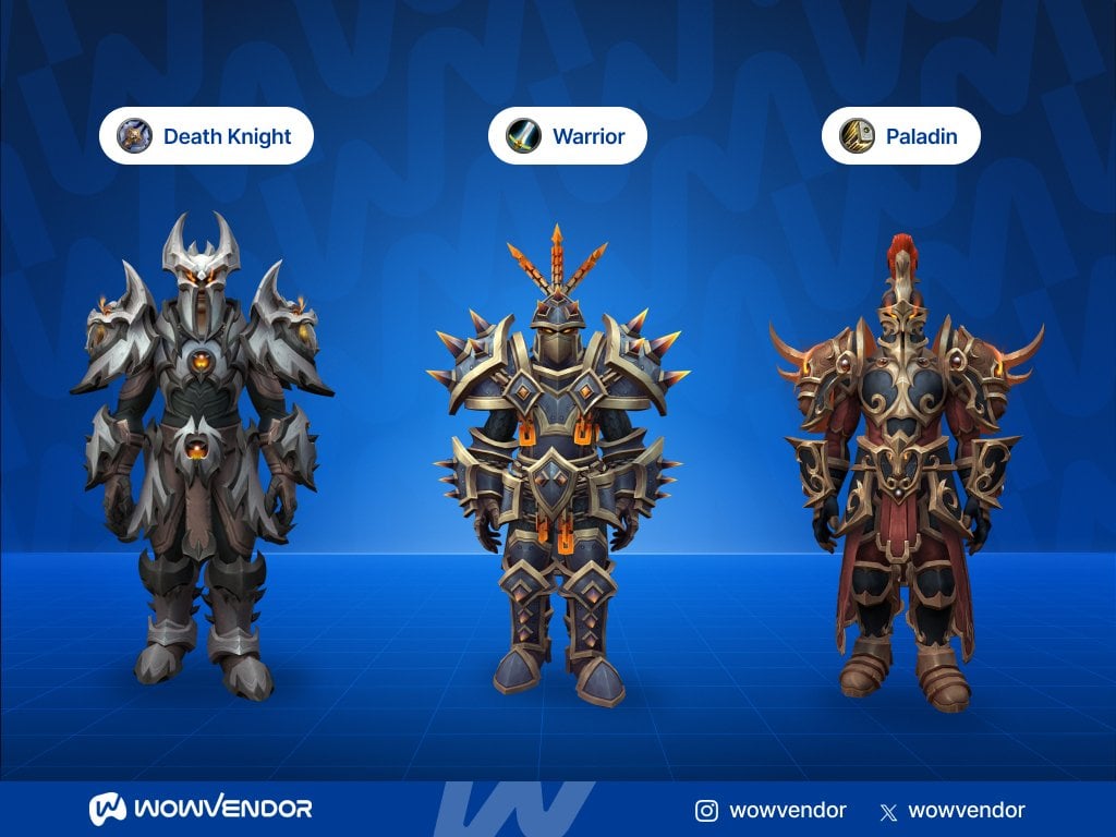 Astral Gladiator's Elite Plate Sets