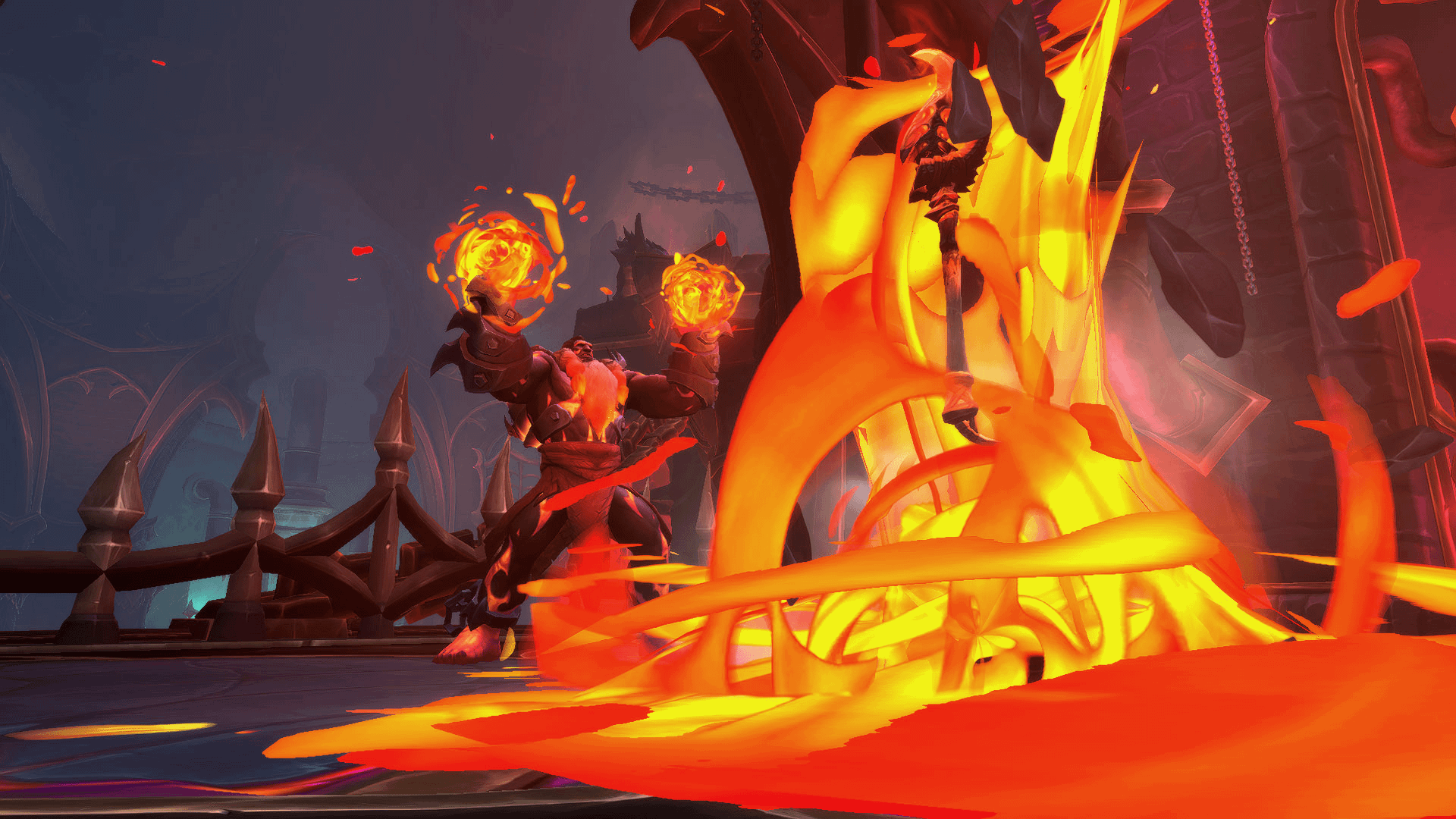 Rashok takes control over lava element