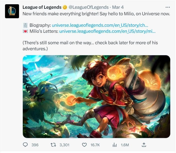 New LoL Champ Milio Release Date and Abilities - League of Legends