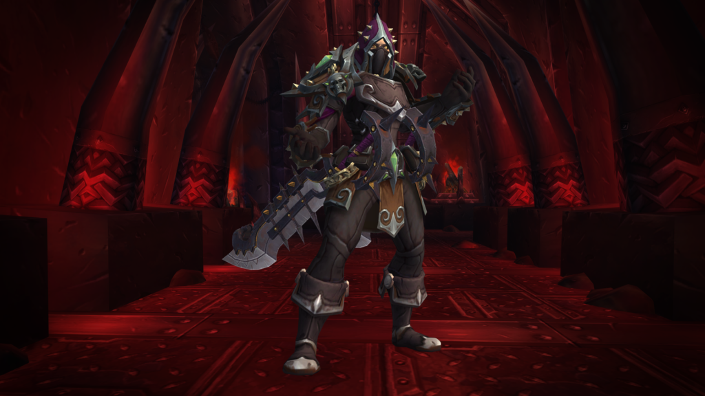 Mag'har Orc in the Darkshore Upgraded Leather set