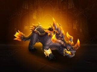 Dragonflight Inferno Armoredon Reittier-Carry