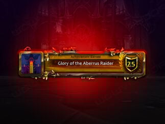 Glory of the Aberrus Raid achievement boost