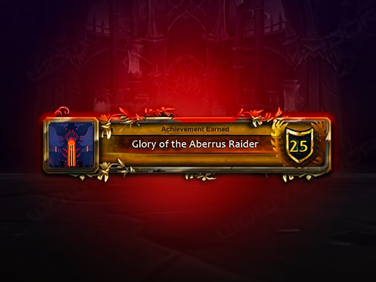 Glory of the Aberrus Raid achievement boost