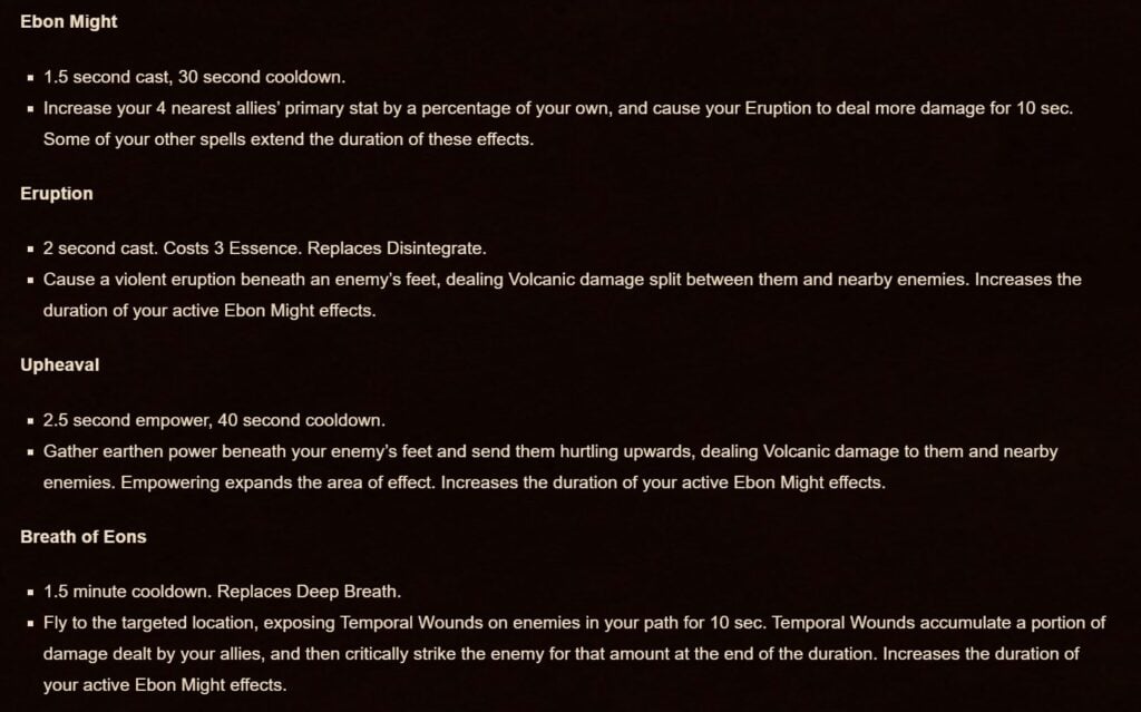 WoW Dragonflight Evoker 3rd Spec Augmentation Confirmed: Abilities