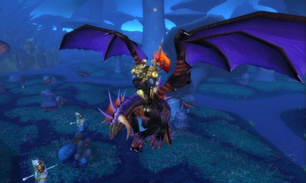 Onyxian drake - a very desired mount among the playerbase