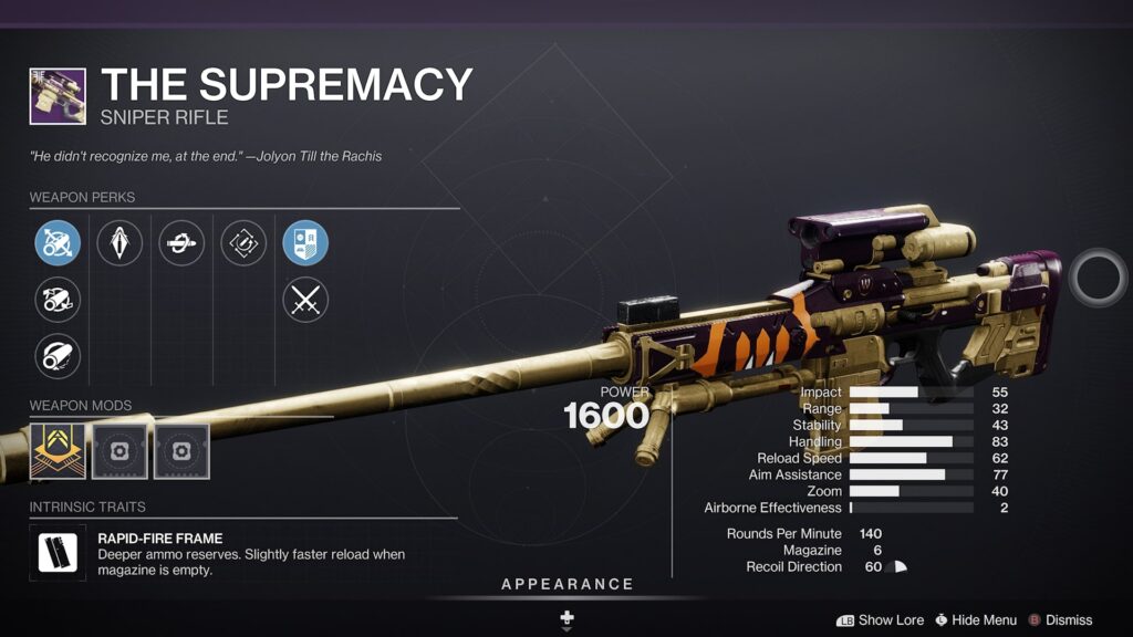 The Supremancy Rework