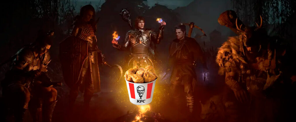 Incoming KFC x Diablo IV Promotion: 5 In-Game Rewards Await