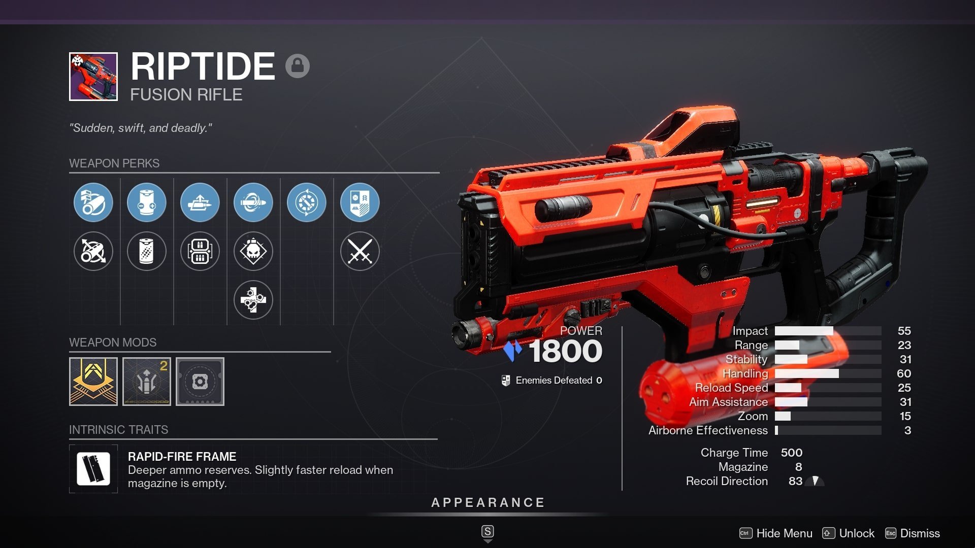 The Wizened Rebuke god roll - Destiny 2