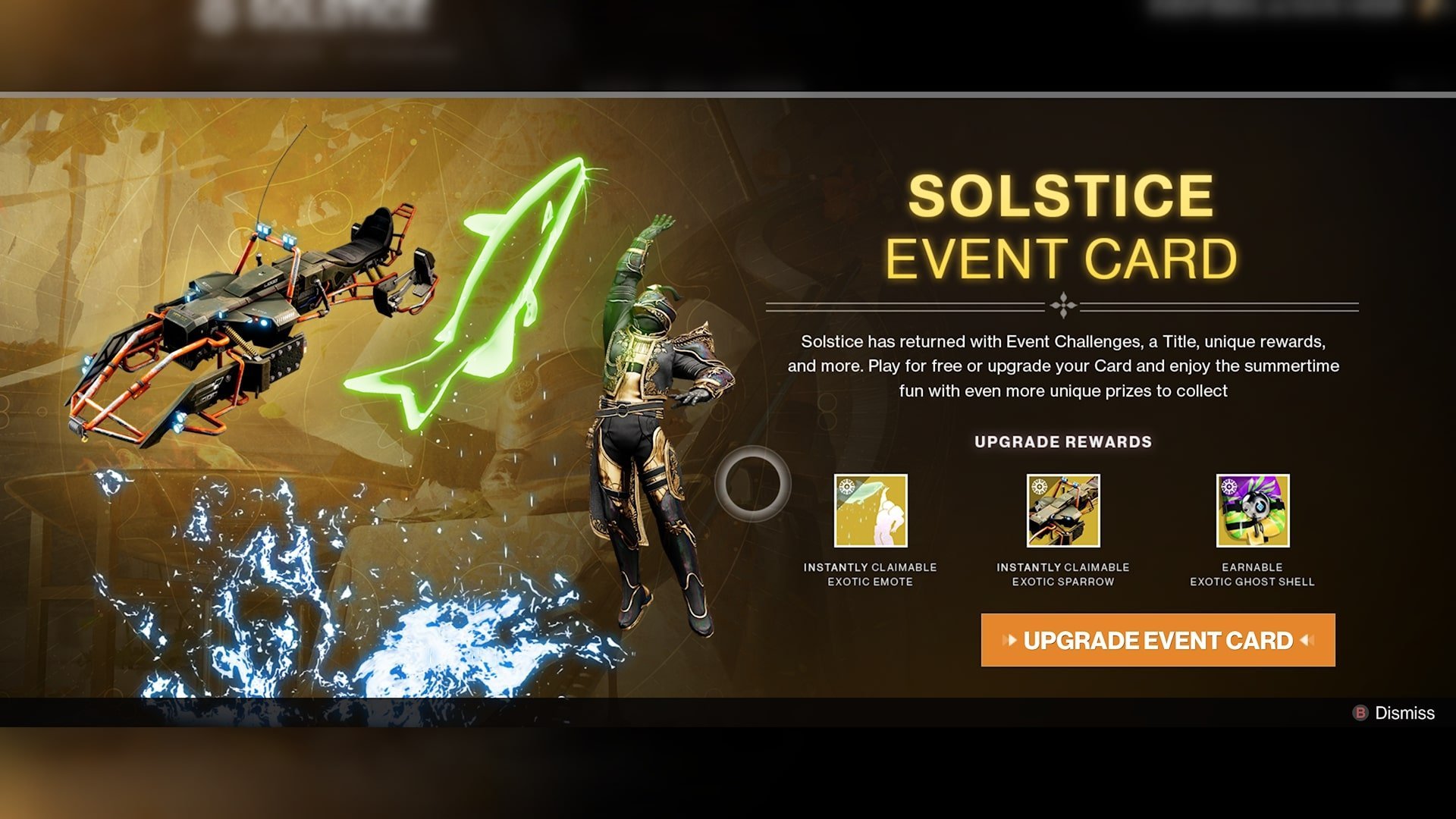 Solstice Event Card