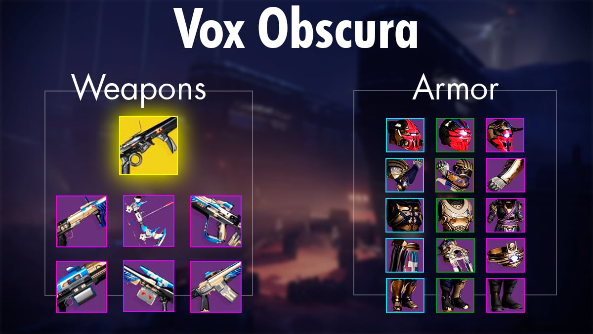 Exotic Mission Rotator Vox Obscura