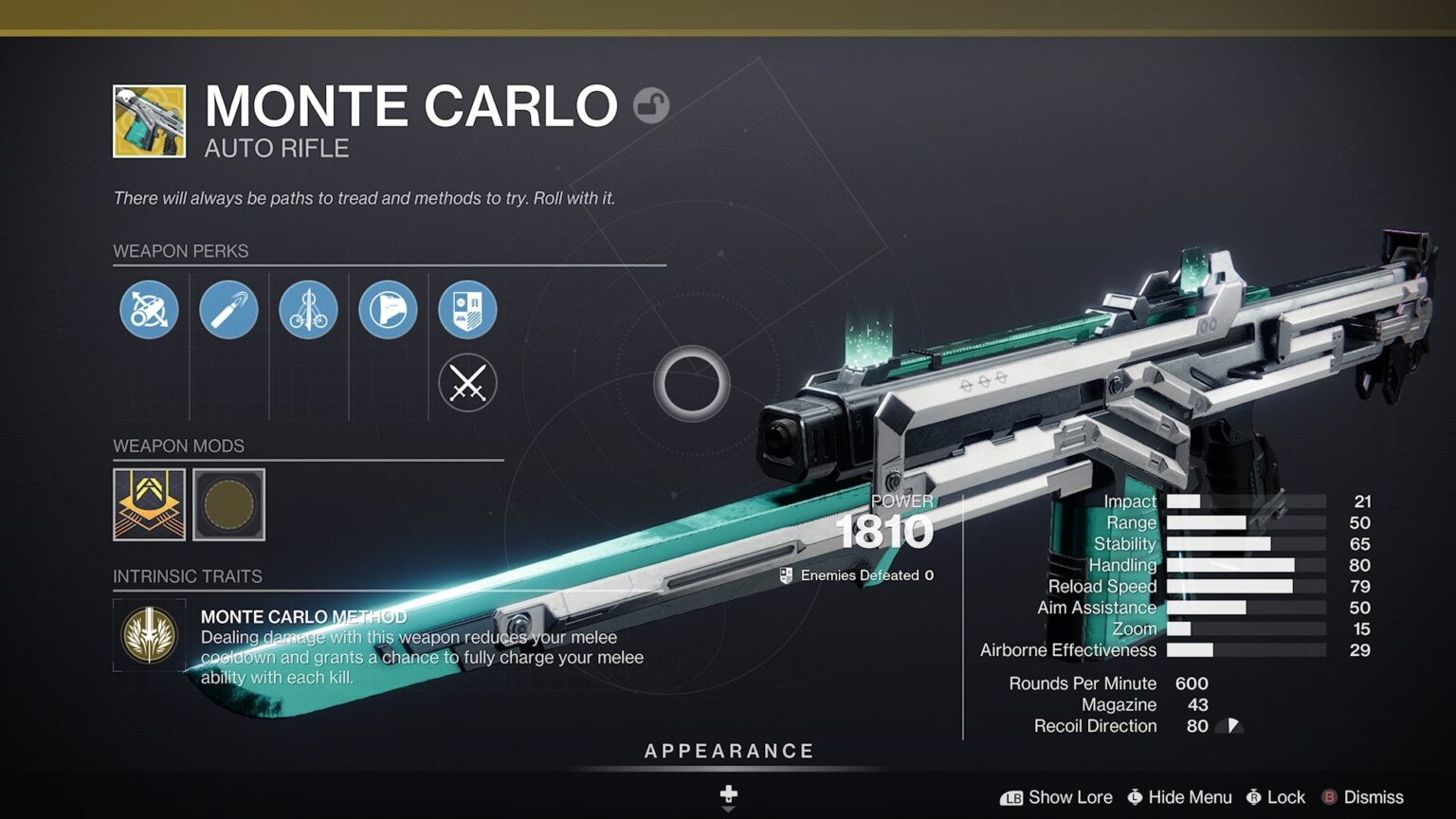How to Get Monte Carlo in Destiny 2 with the Catalyst WowVendor