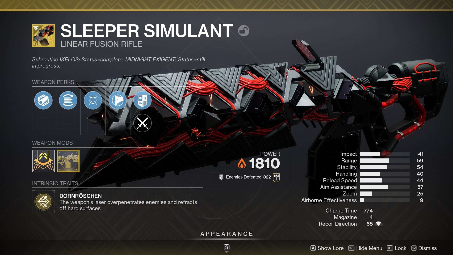 Completing the “Sleeper Simulant” Exotic Weapon Quest