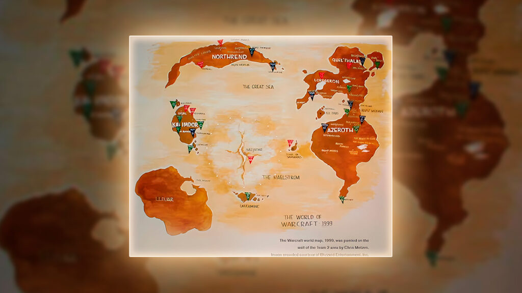 WoW Map from 1999: How Azeroth Has Changed over the Year