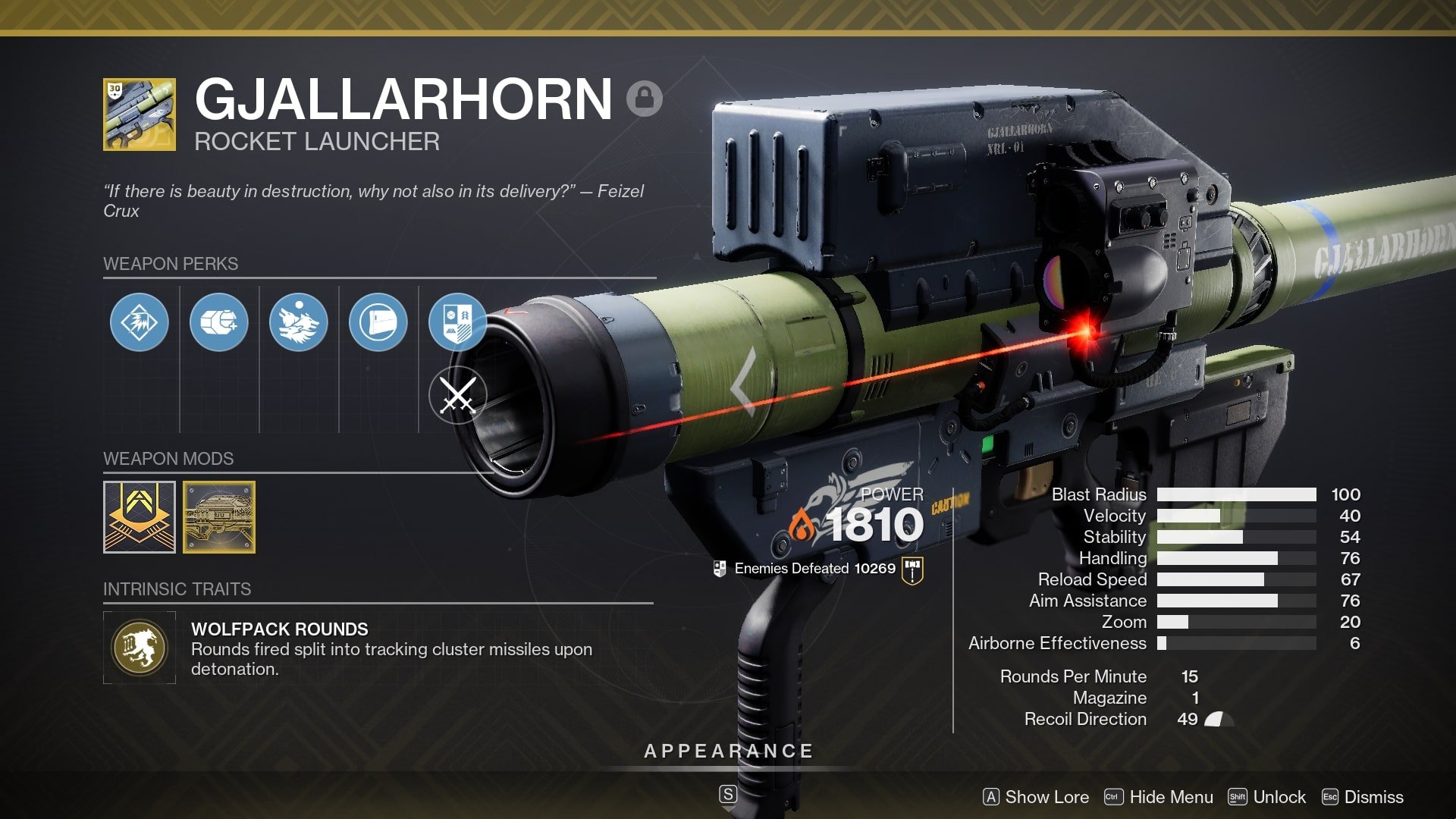 Best PvE Rocket Launcher