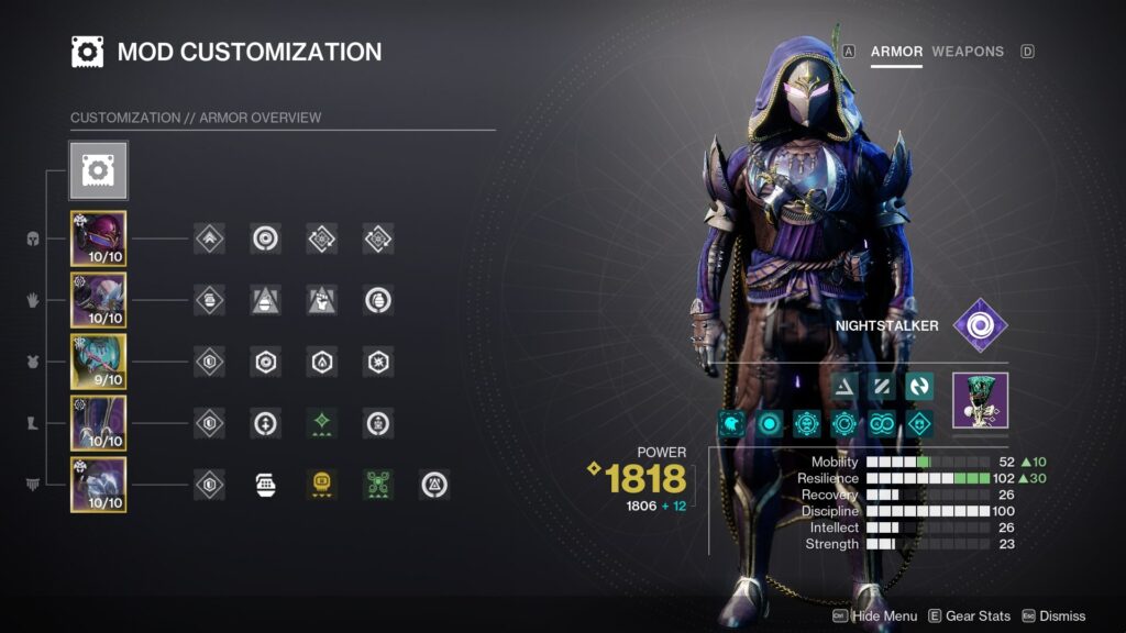 Best Hunter Build Destiny 2 Endgame GM Nightfalls And PvP WowVendor   Hunter Build Destiny 1024x576 