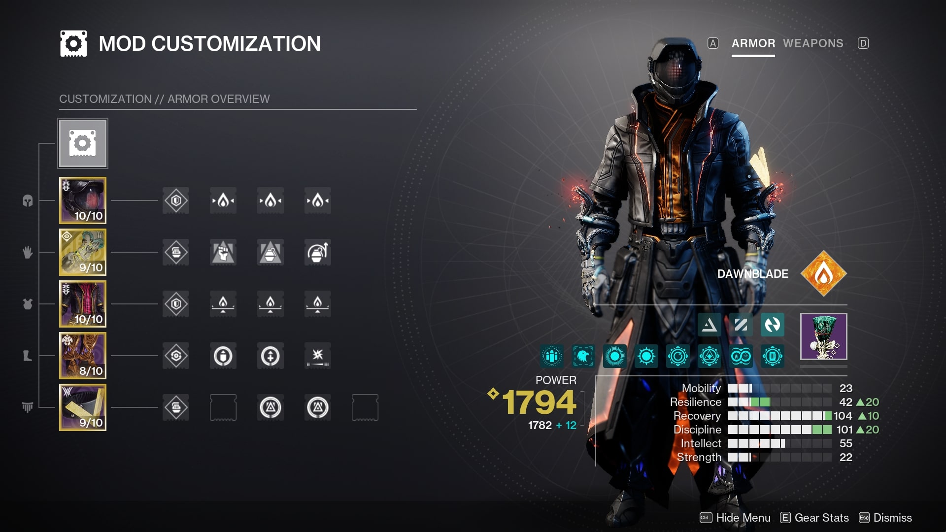 Solar Warlock Build