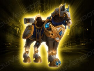 Paladin-Klassen-Reittier-Carry – Goldenes Streitross des Hochlords