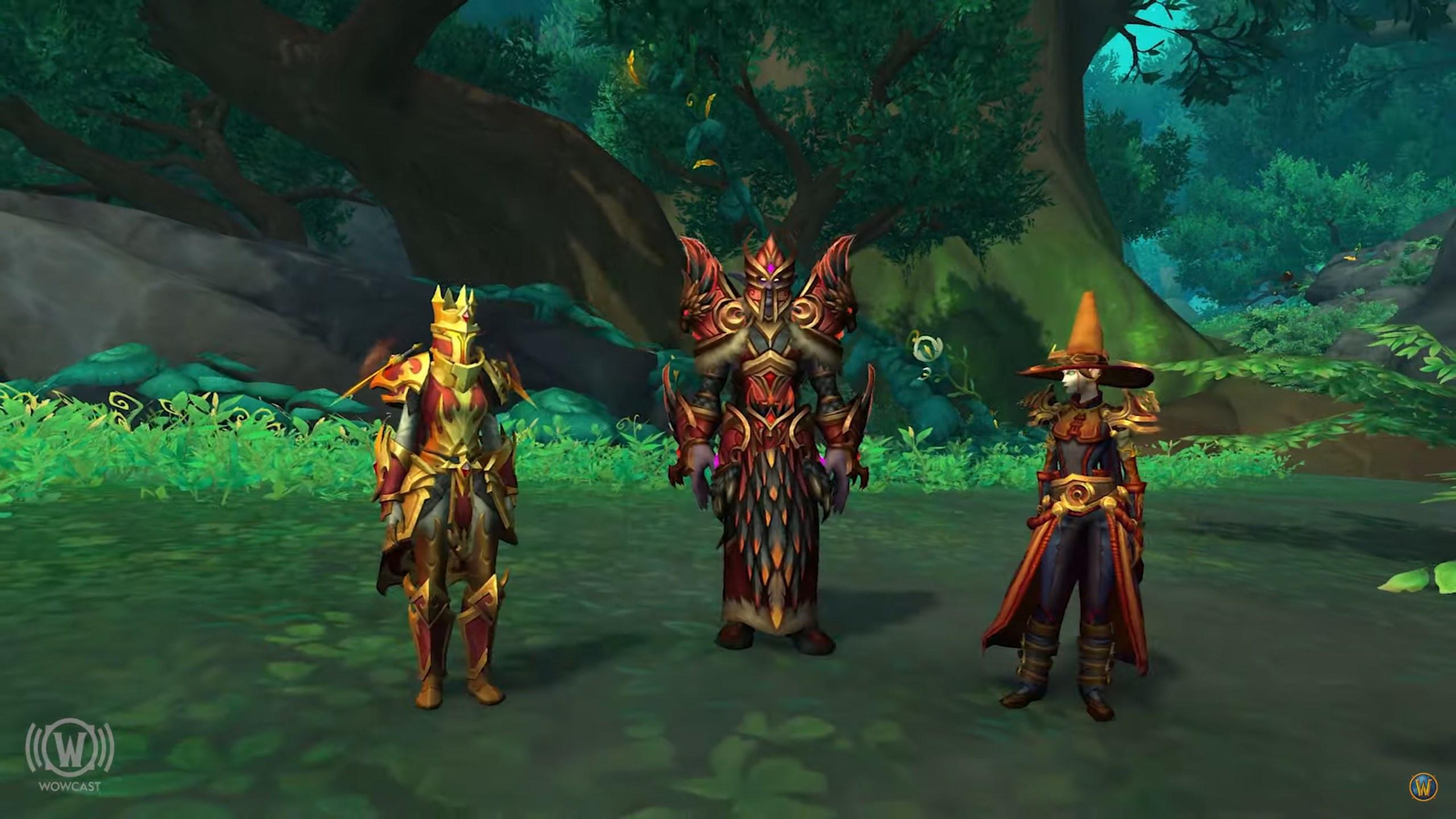 Amirdrassil, The Dream's Hope 10.2 Tier Sets for Paladin, Druid, Mage