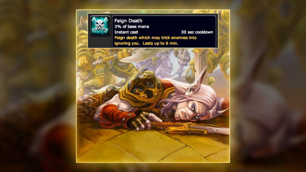When Feign Death Goes Wrong in WoW Classic Hardcore