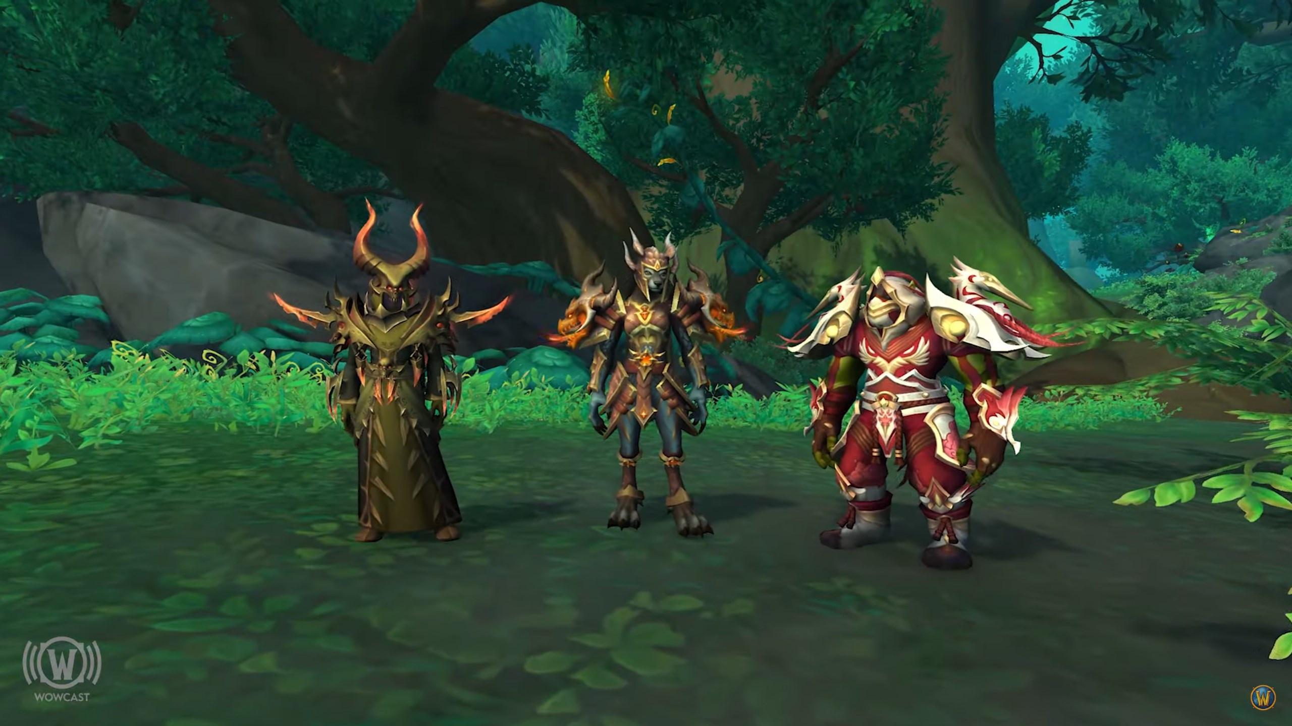 Amirdrassil, The Dream's Hope 10.2 Tier Sets for Warlock, Hunter, Monk