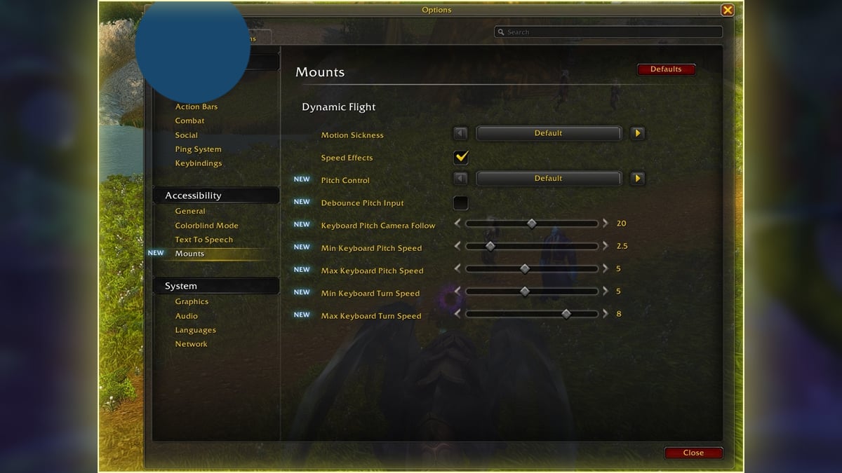 Dragonflight Patch 10.2: New Keyboard Flight Controls