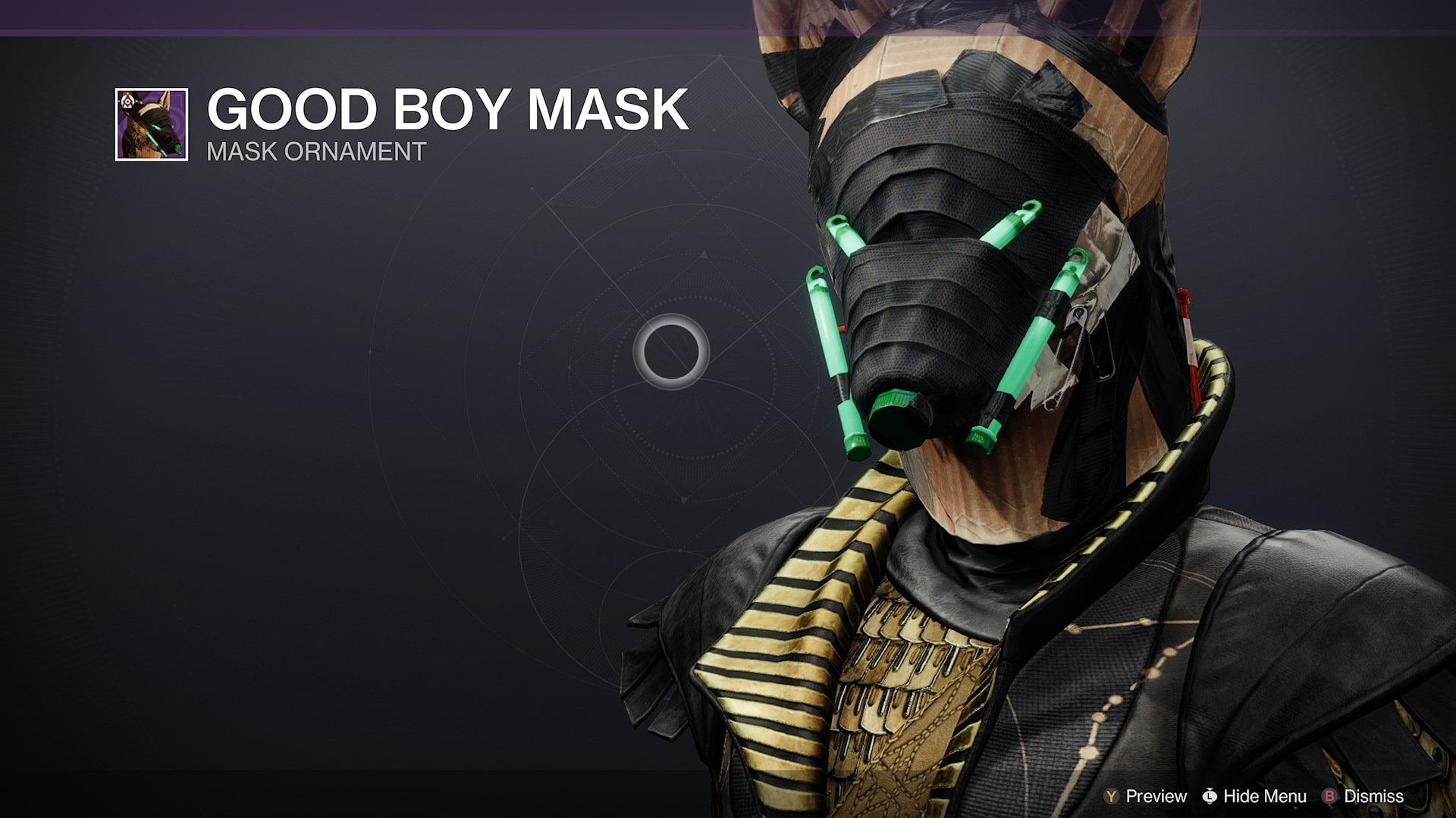 Good Boy Mask