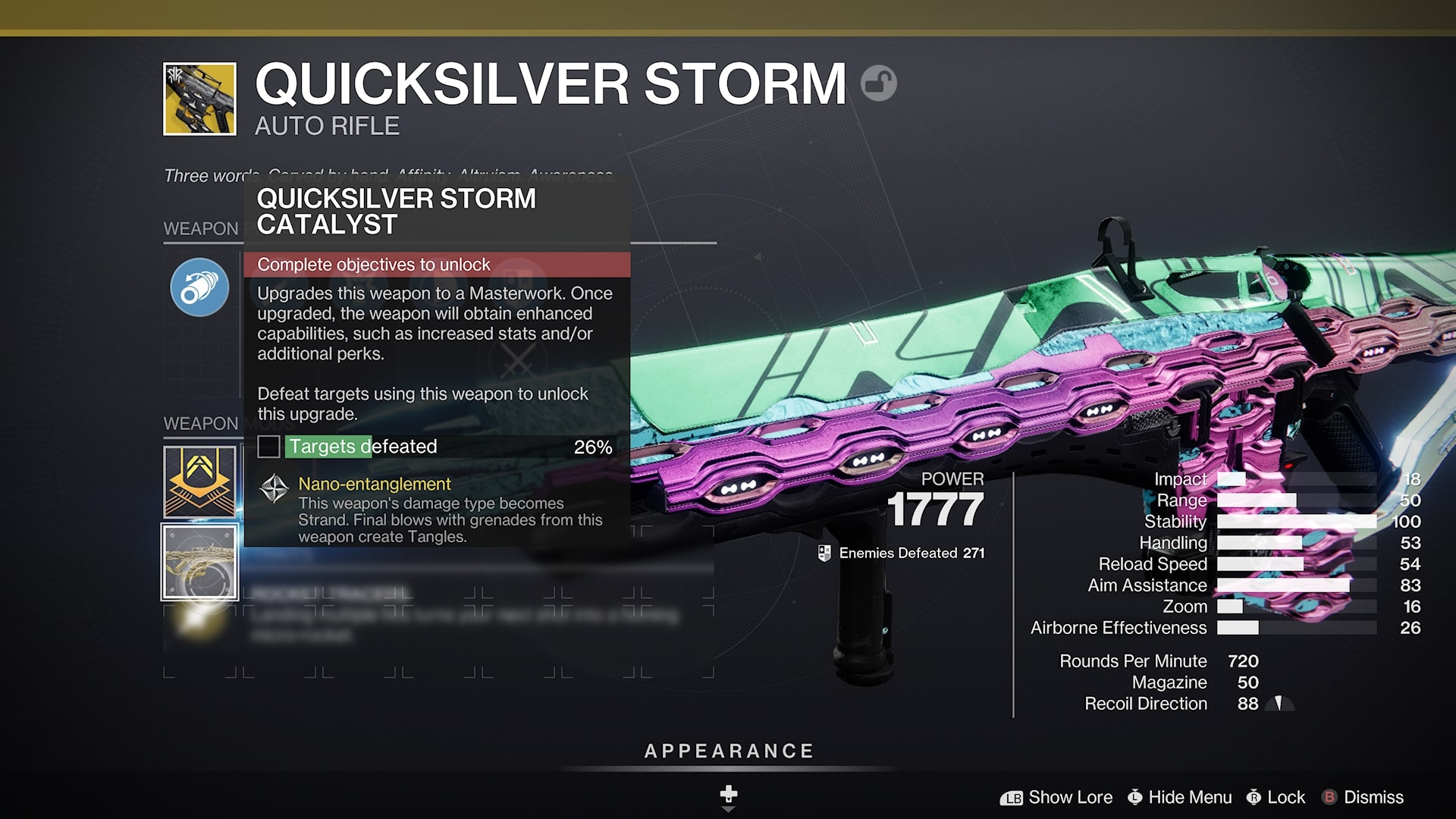 Weapon Guide — Quicksilver Storm: Сatalyst and Overview | WowVendor