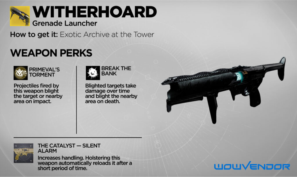 How to Get Witherhoard Catalyst with the Exotic + Ornaments