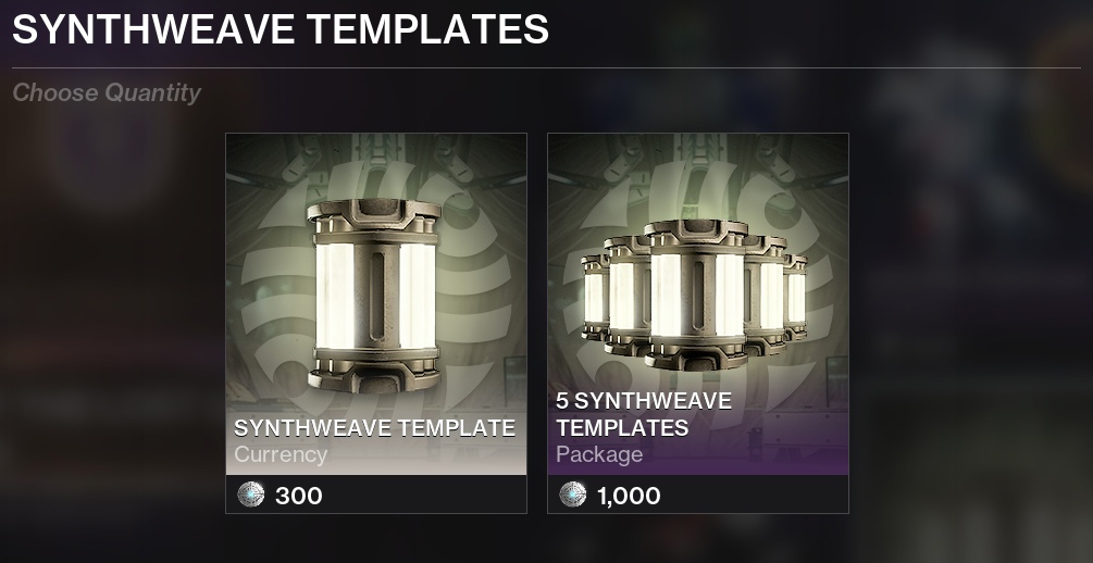 how to use synthweave destiny 2