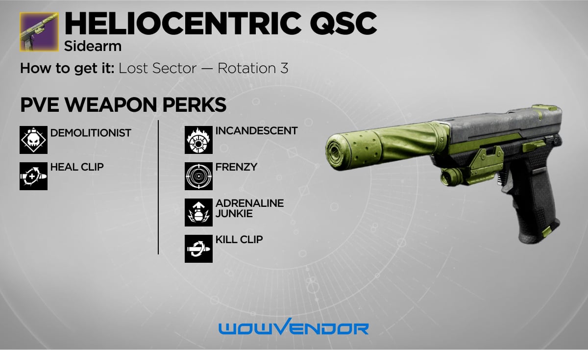 HELIOCENTRIC QSC PVE GOD ROLL