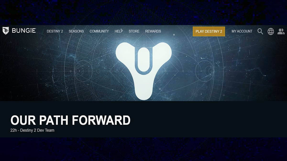 Our Path Forward Destiny 2