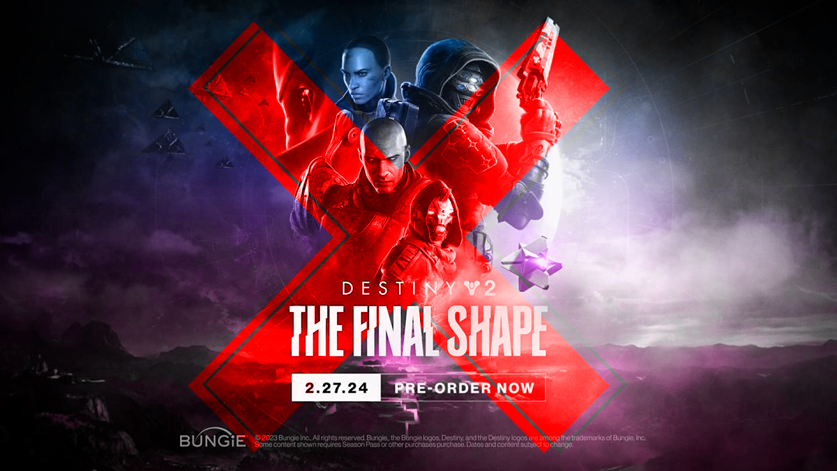 The Final Shape Cancel Pre Order