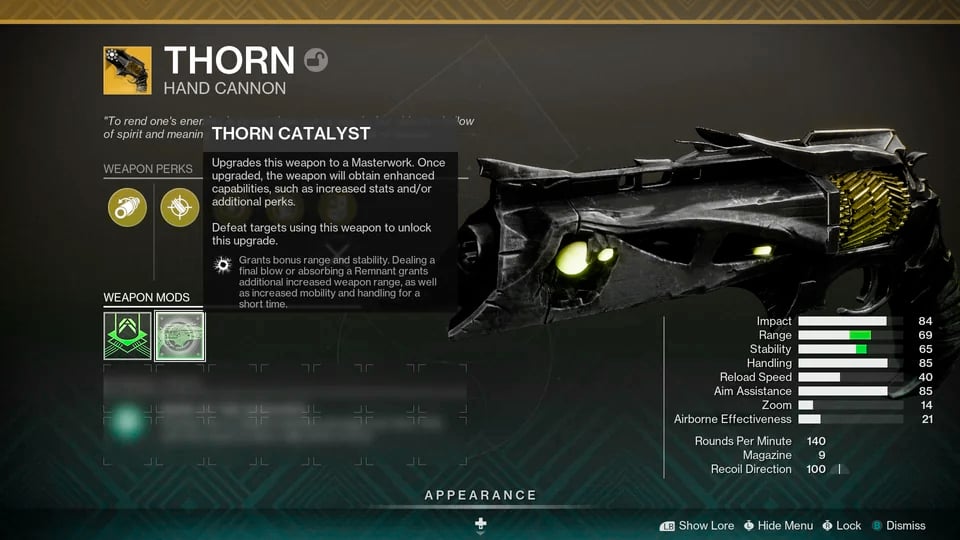 How to Get Thorn Catalyst in Destiny 2 and What Does It Do WowVendor